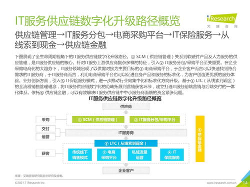 2021年中国it服务供应链数字化升级研究报告